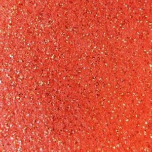 Nålfiltsmatta Glitter 3022 Röd